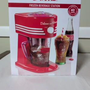 Nostalgia Coca-Cola Frozen Beverage Station Ice Shaver /Brand New /Original Box
