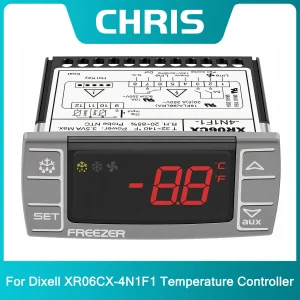XR06CX-4N1F1 Temperature Controller Thermostat For 120V Refrigerator & Freezer