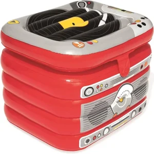Bestway Lake Pool Party Inflatable Drinks Cooler Floating Ice Box Jukebox Design